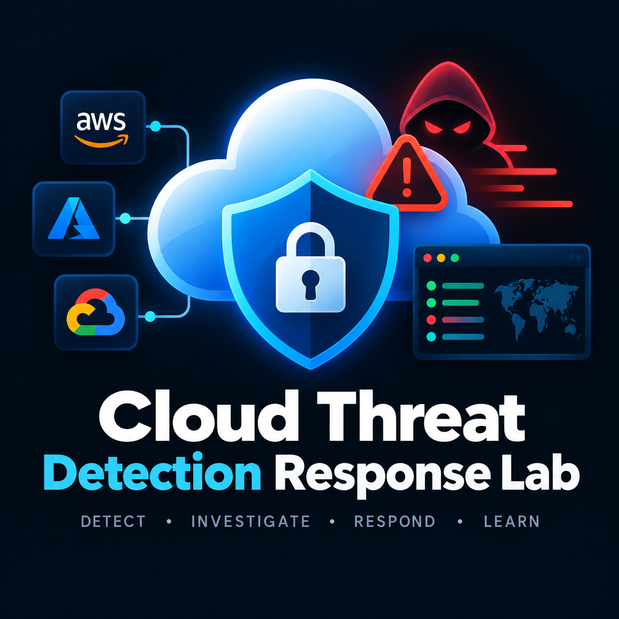Cloud Threat Detection and Response Lab project artwork
